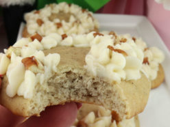 Banana Cake Cookies with Cream Cheese Frosting