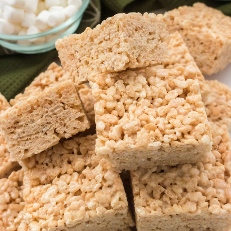 Brown Butter Rice Krispie Treats