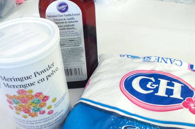 Royal Icing Ingredients