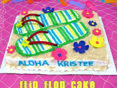 Flip Flop Cake