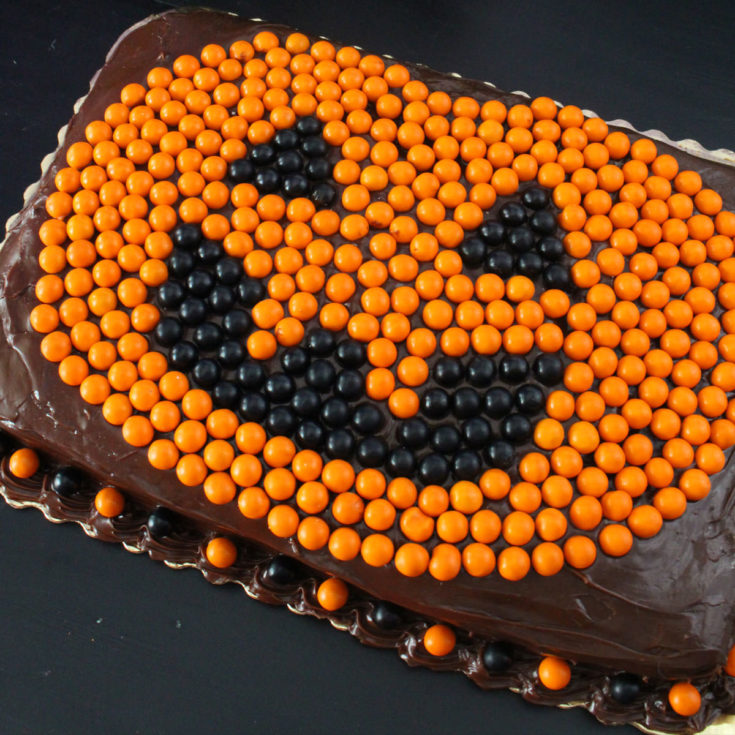 Easy Halloween Cake