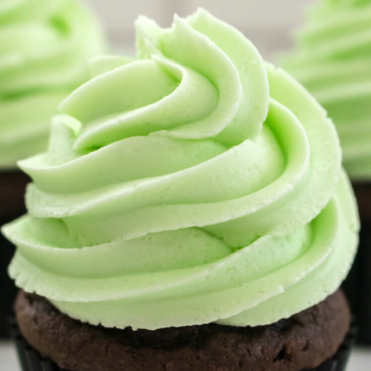 The Best Mint Buttercream Frosting