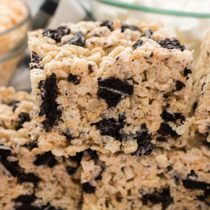 Oreo Rice Krispie Treats