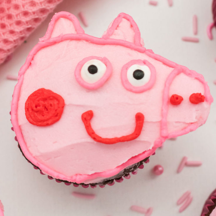 Peppa Pig Cupcakes