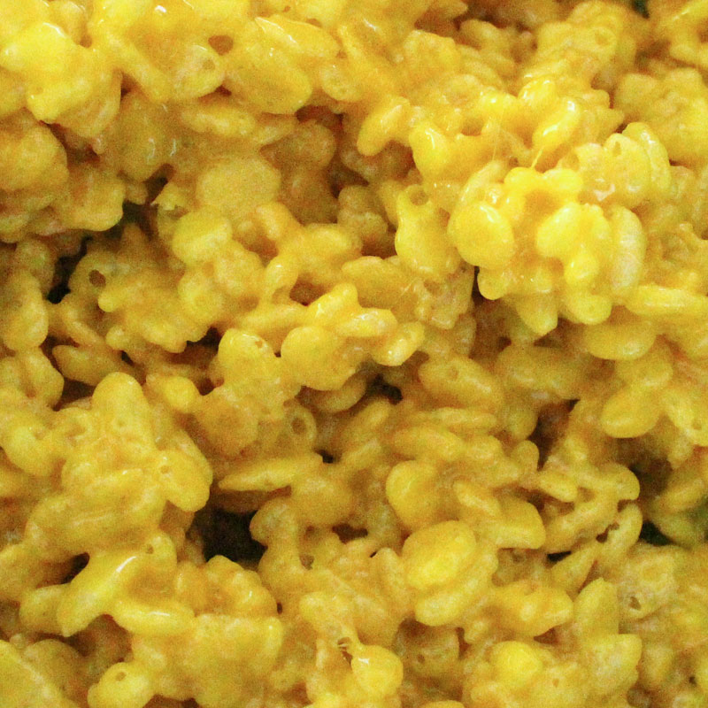 How to make Yellow Rice Krispie Treats