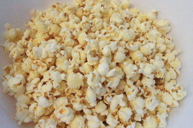 Popcorn - Freshly popped on the Stove