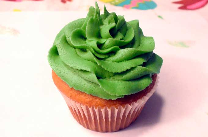 Swirl Frosting for Tinkerbell Dress